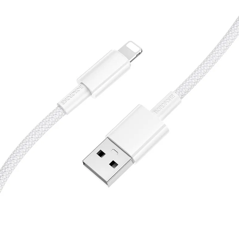 BOROFONE BX117 USB-ից iOS լար, Սպիտակ 2
