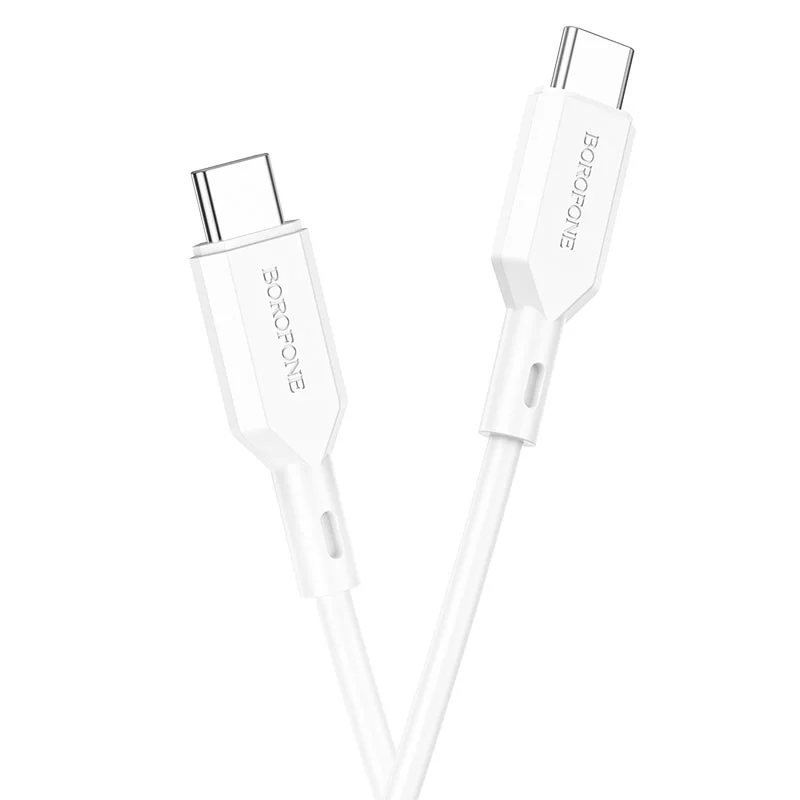 BOROFONE USB BX70 Type-C to Type-C  Սպիտակ 2