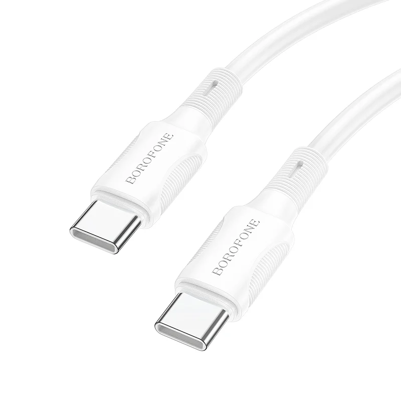 BOROFONE USB BX80 Type-C to Type-C  Սպիտակ 2