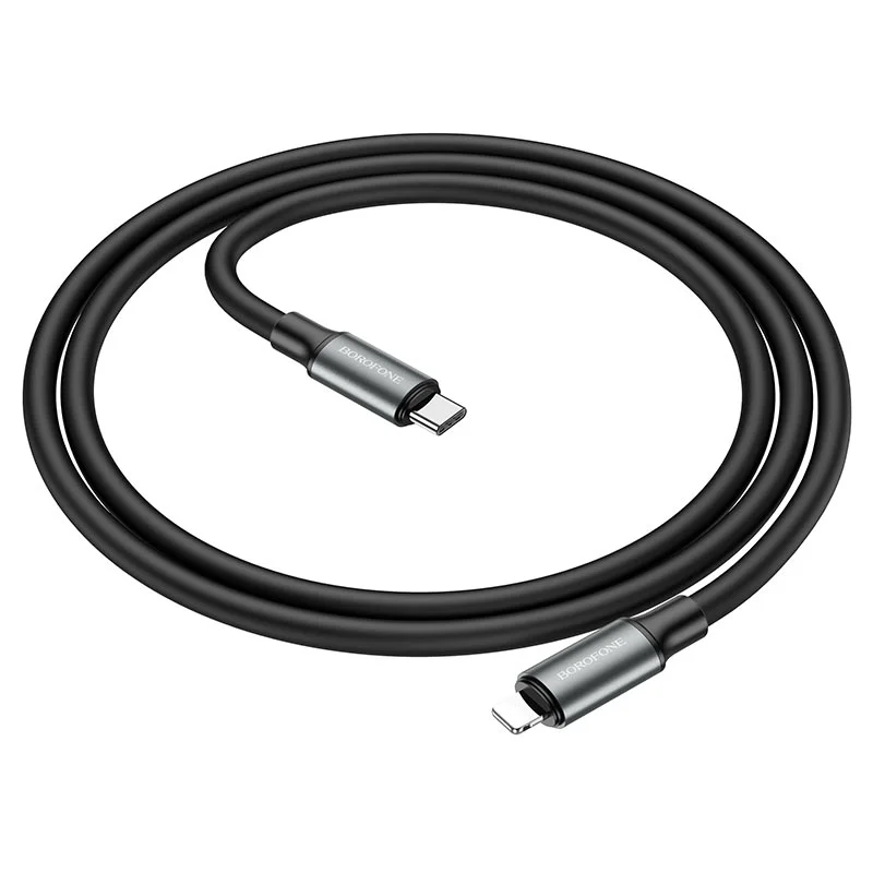 BOROFONE USB BX82 Type-C to IOS Սև 3