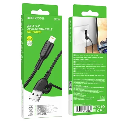 BOROFONE USB BX91 IOS Սև