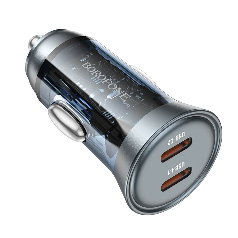 BOROFONE BZ26B Smart Մեքենայի լիցքավորիչ – Կապույտ 2
