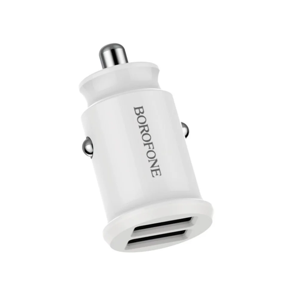 BOROFONE BZ8 Մեքենայի լիցքավորիչ (2 USB) – Սպիտակ 2