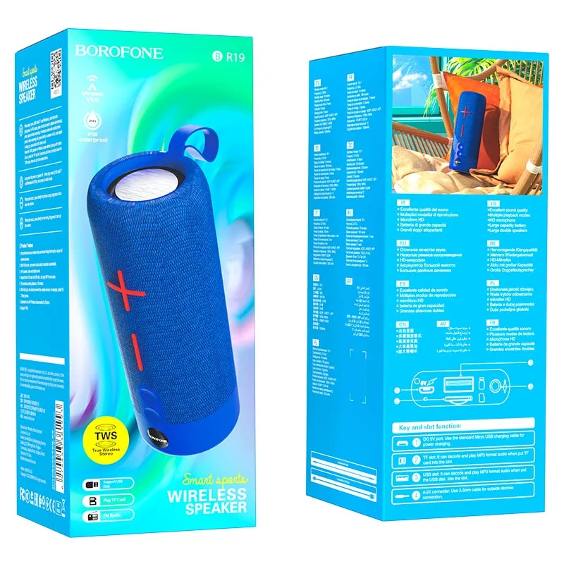 BOROFONE ԲԱՐՁՐԱԽՈՍ BR19 Կապույտ