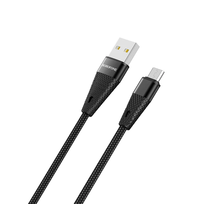Լիցքավորման Լար Micro-USB | BOROFONE BU10-սև 2