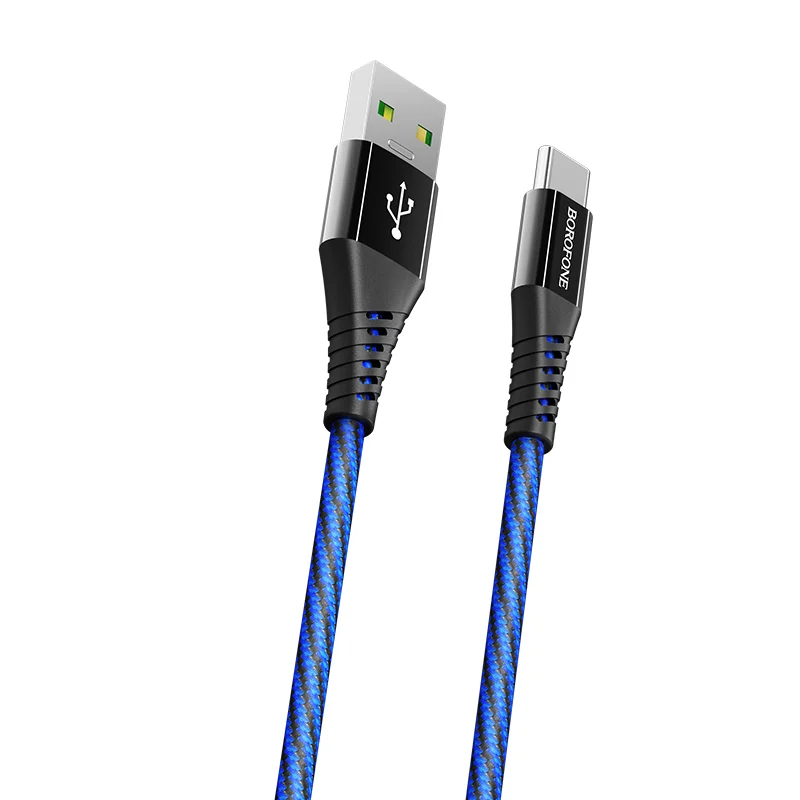 Լիցքավորման Լար  Type-C| BOROFONE BU13-սև 2