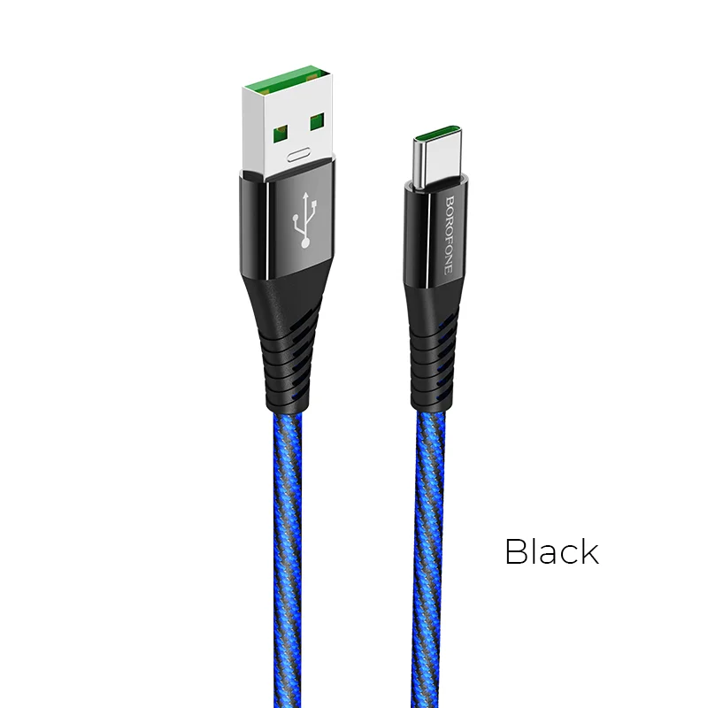 Լիցքավորման Լար  Type-C| BOROFONE BU13-սև 3