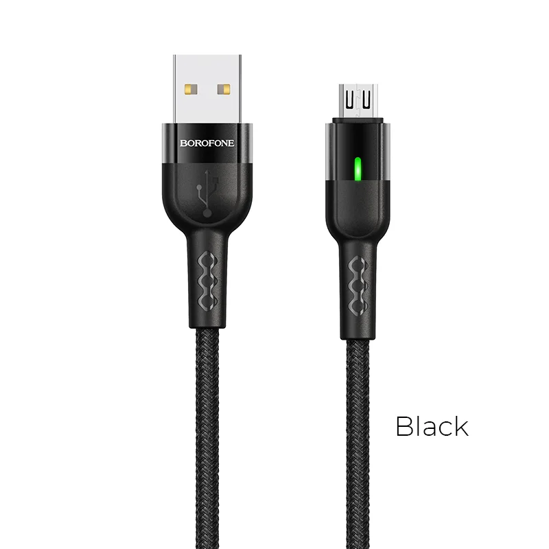 Լիցքավորման Լար Micro-USB | BOROFONE BU17-սև 3