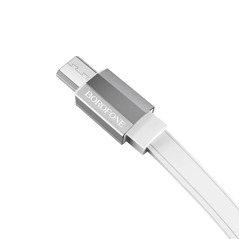 Լիցքավորման Լար  Micro-USB | BOROFONE BU8-սպիտակ 2