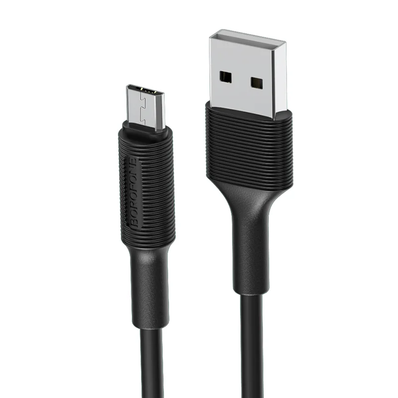 Լիցքավորման Լար Micro-USB | BOROFONE BX1-սև 2