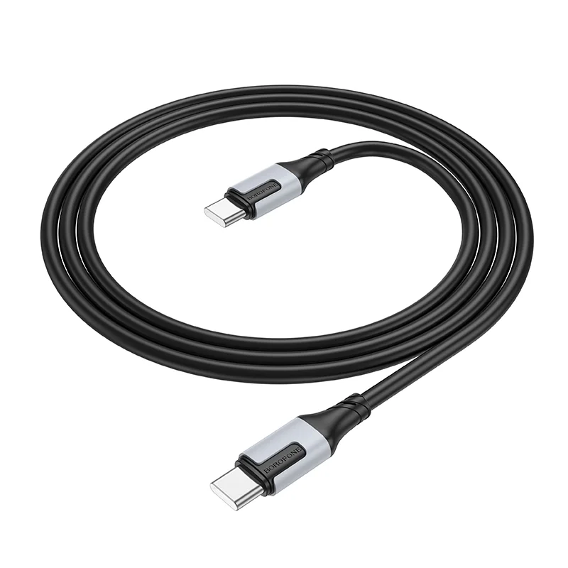 BOROFONE USB BX101 TYPE-C TO TYPE-C 60W Սև 3