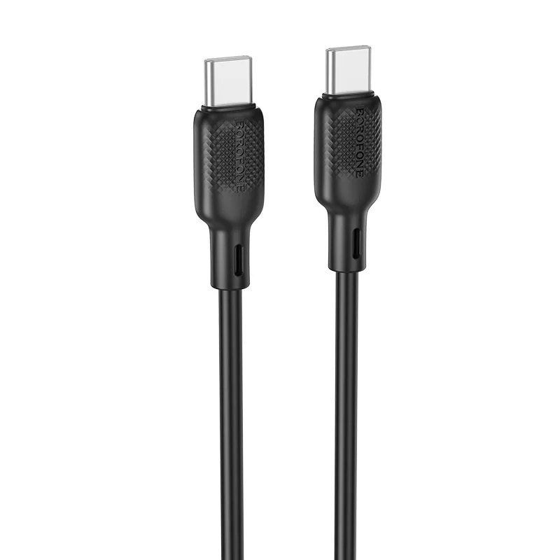 BOROFONE USB BX113 TYPE-C TO TYPE-C Սև 2M 60W 2
