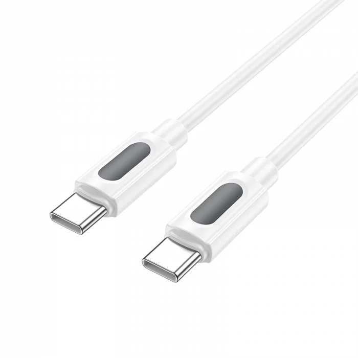 BOROFONE USB BX114 TYPE-C TO TYPE-C Սպիտակ 60W 3