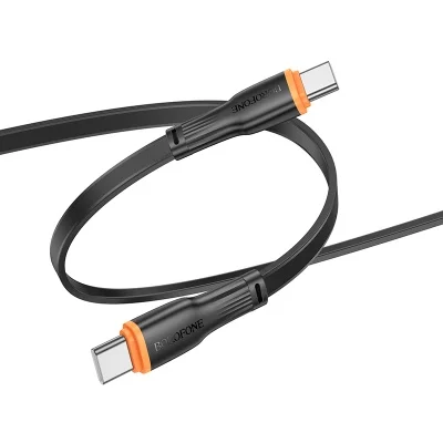 BOROFONE USB BX118 TYPE-C TO TYPE-C Սև 60W 2