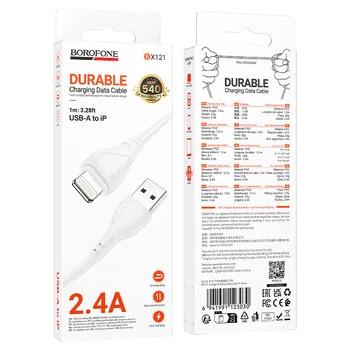 BOROFONE USB BX121 IOS Սպիտակ