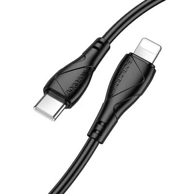 BOROFONE USB BX121 TYPE-C TO IOS Սև 2