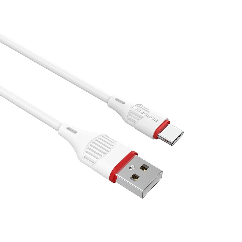 Լիցքավորման Լար Type-C | BOROFONE BX17-սպիտակ 2