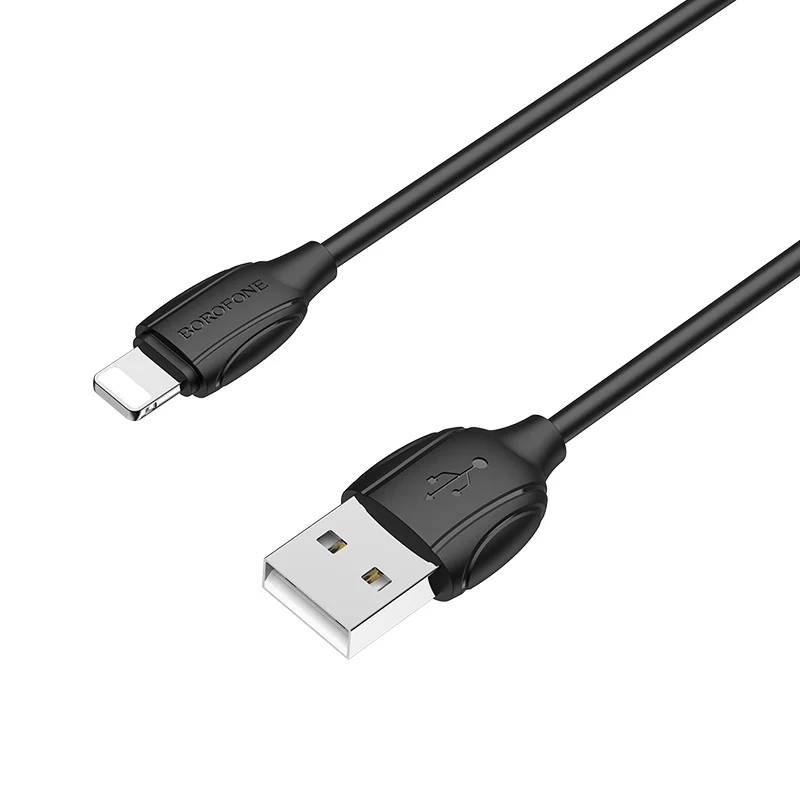 Լիցքավորման Լար Lightning | BOROFONE BX19-սև 2