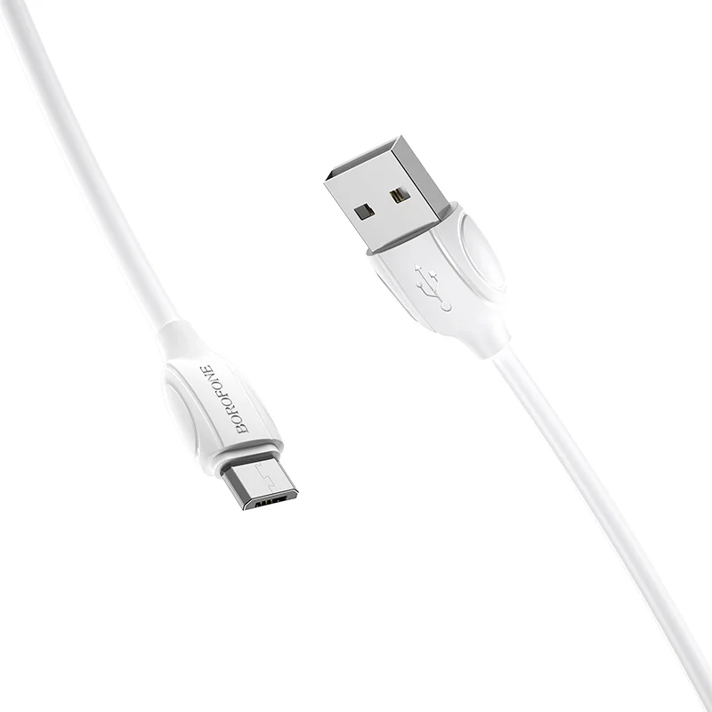 Լիցքավորման Լար Micro-USB | BOROFONE BX19-սպիտակ 2