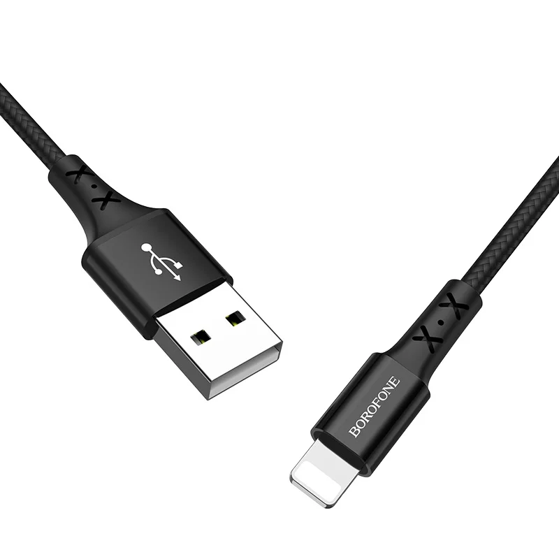 Լիցքավորման Լար Lightning| BOROFONE BX20-սև 2