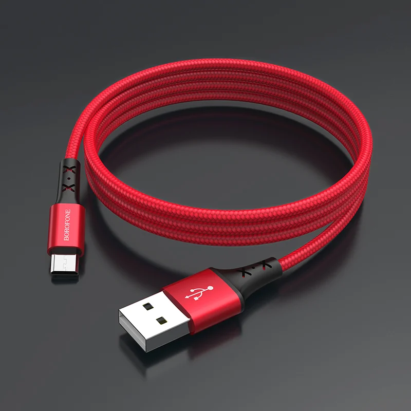 Լիցքավորման Լար Micro-USB | BOROFONE BX20-կարմիր 3