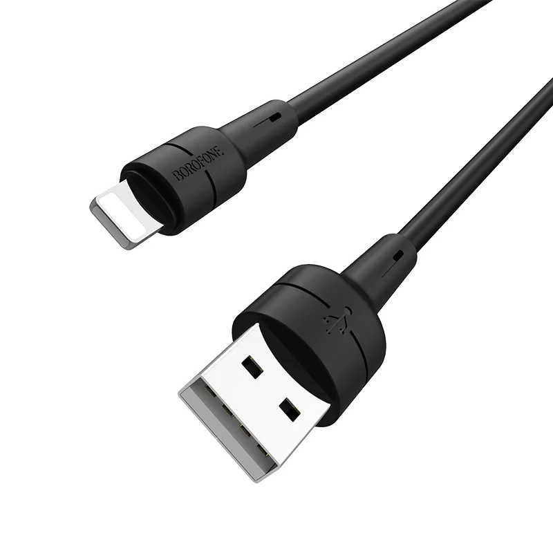 Լիցքավորման Լար Lightning| BOROFONE BX30-սև 2