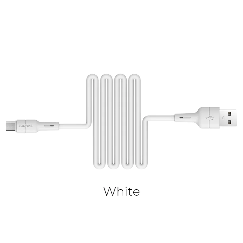 Լիցքավորման Լար Micro-USB | BOROFONE BX30-սպիտակ 3