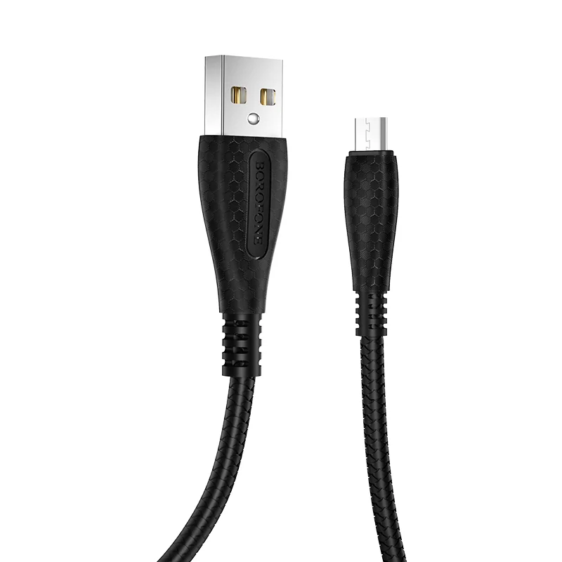 Լիցքավորման Լար Micro-USB | BOROFONE BX38-սև 2