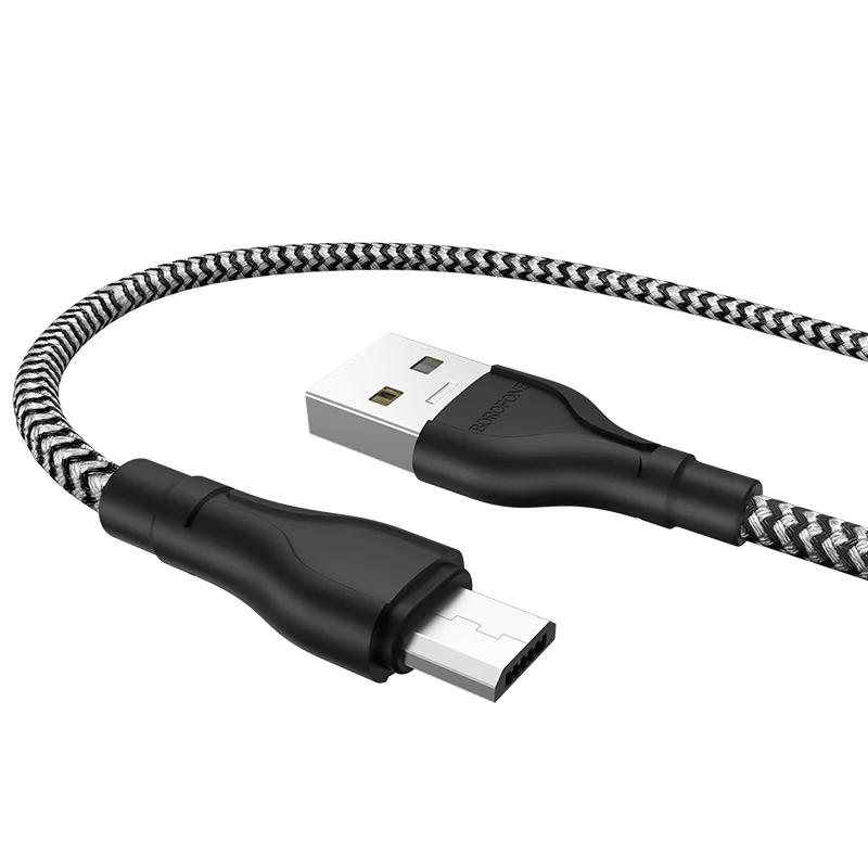 Լիցքավորման Լար  Micro-USB | BOROFONE BX39-սպիտակ 2