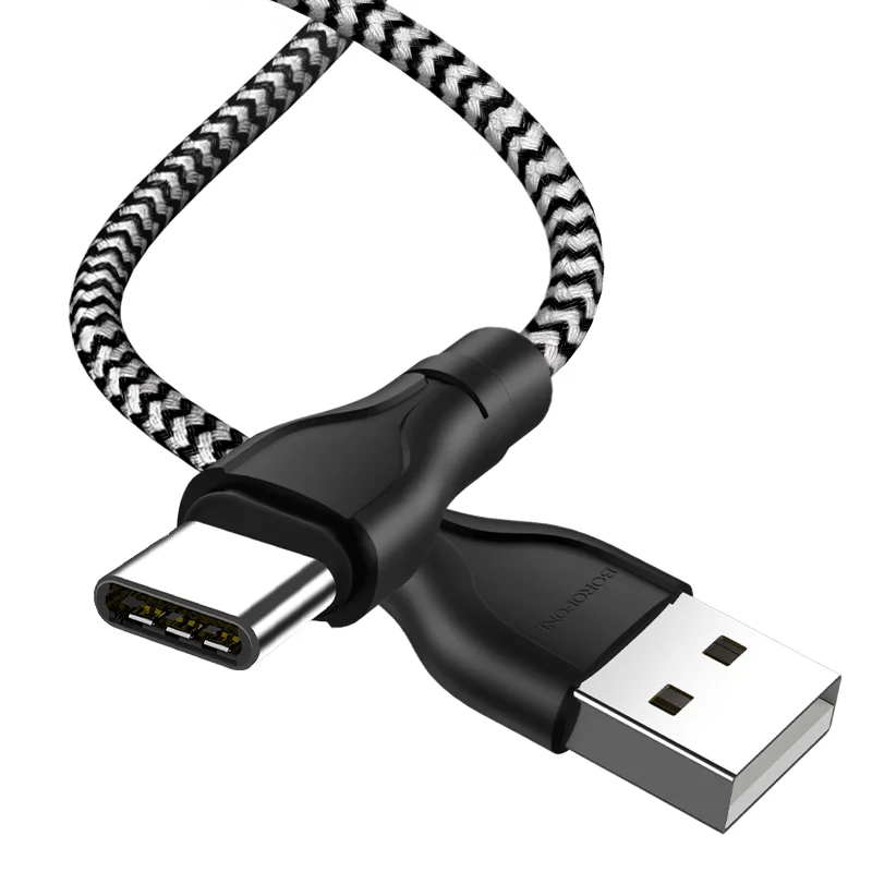 Լիցքավորման Լար Type-C | BOROFONE BX39-սպիտակ 2