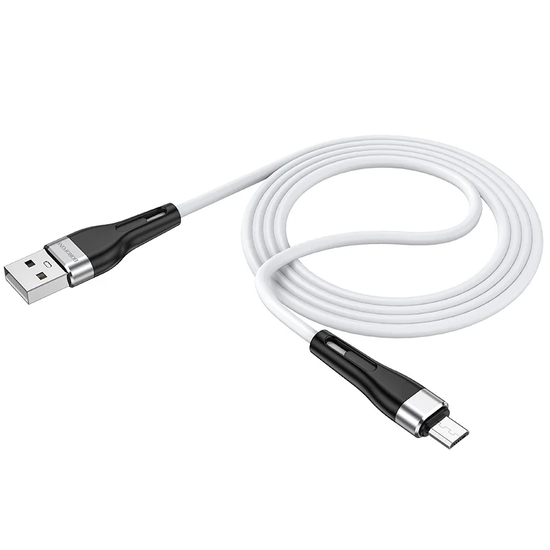 Լիցքավորման Լար  Micro-USB | BOROFONE BX46-սպիտակ 3