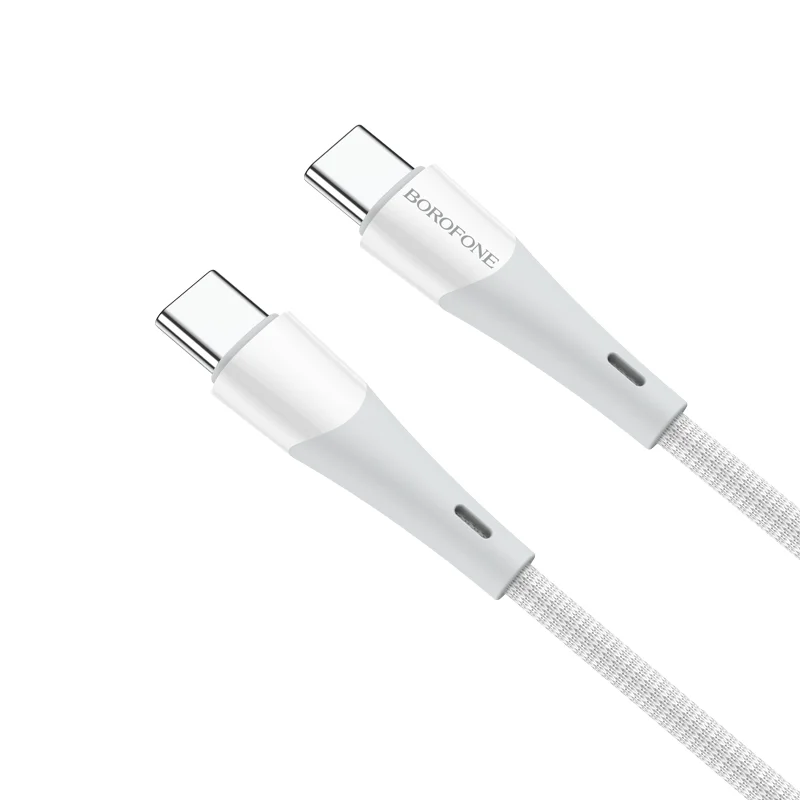 BOROFONE USB BX60 Type-C to Type-C  Սպիտակ 3