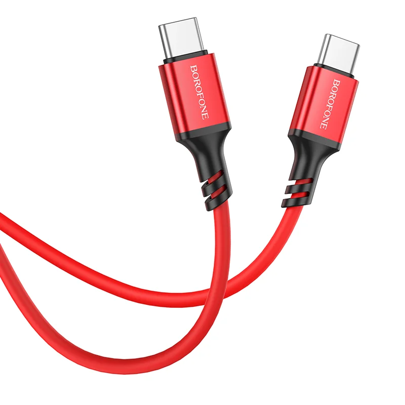 BOROFONE USB BX83 Type-C TO TYPE-C Կարմիր 3