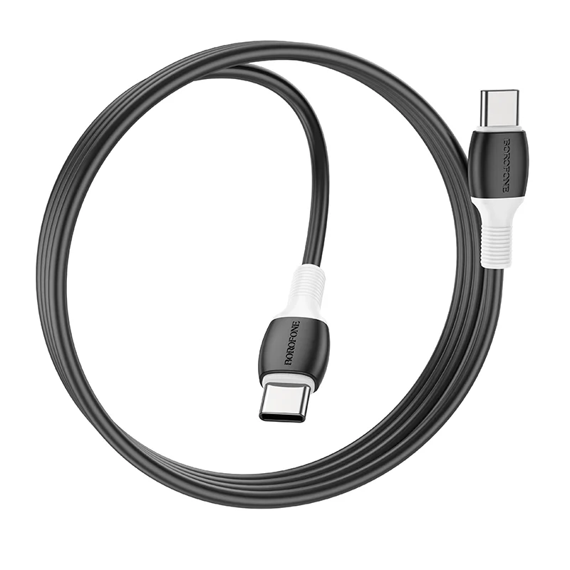 BOROFONE USB BX84 Type-C TO TYPE-C Սև 3