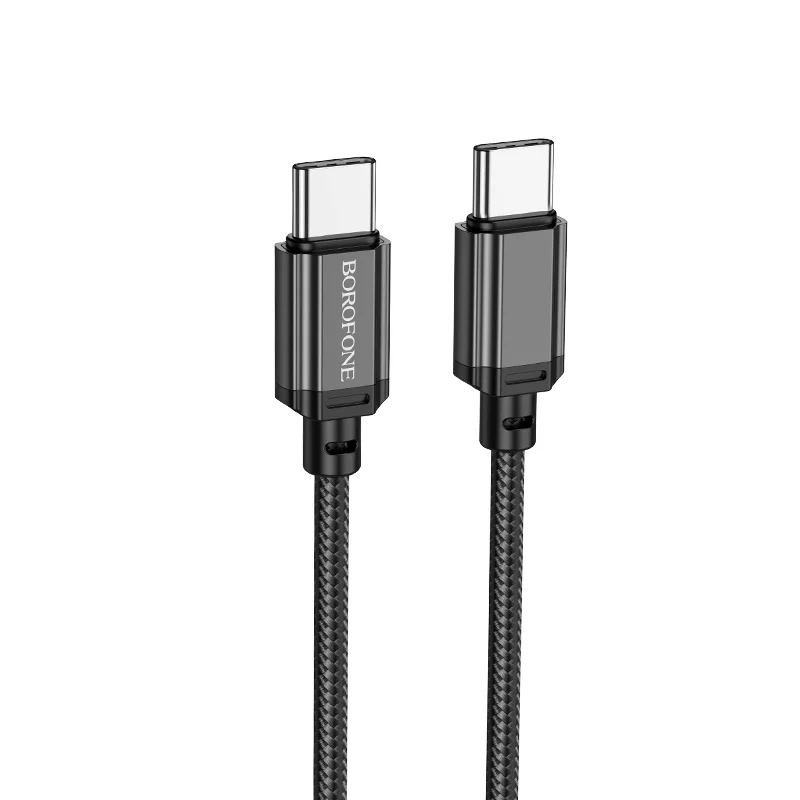BOROFONE USB BX87 TYPE-C TO TYPE-C Սև 2m 2