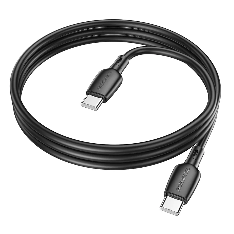 BOROFONE USB BX93 TYPE-C TO TYPE-C Սև 60W 3