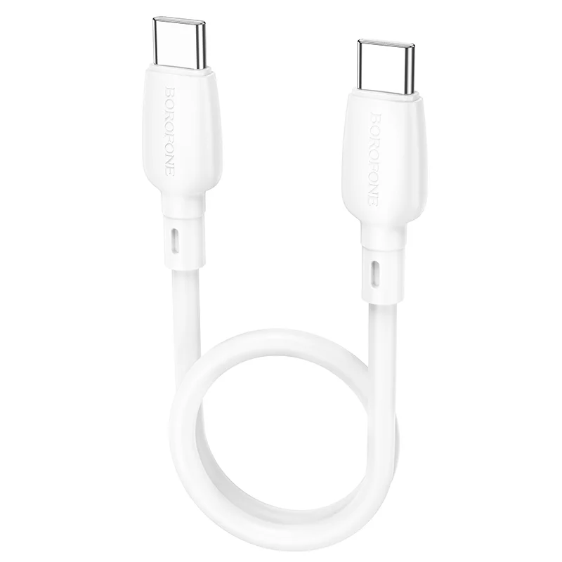 BOROFONE USB BX93 TYPE-C TO TYPE-C Սպիտակ 0.25M 2