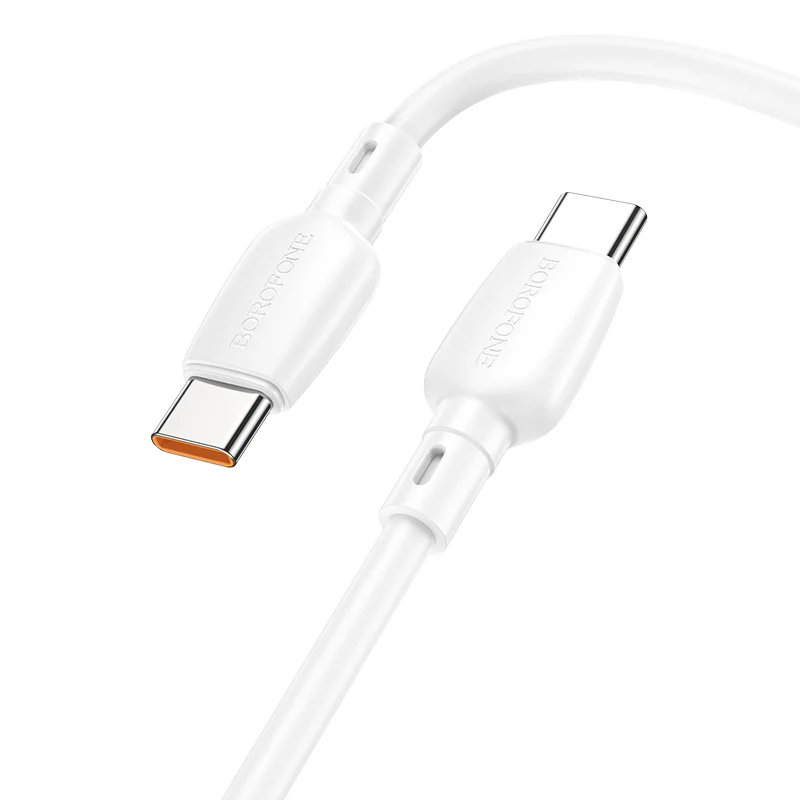 BOROFONE USB BX93 TYPE-C TO TYPE-C Սպիտակ 100W 3