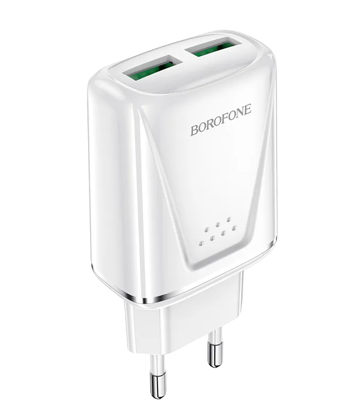 Charger  BOROFONE BA54A QC3.0-white 2