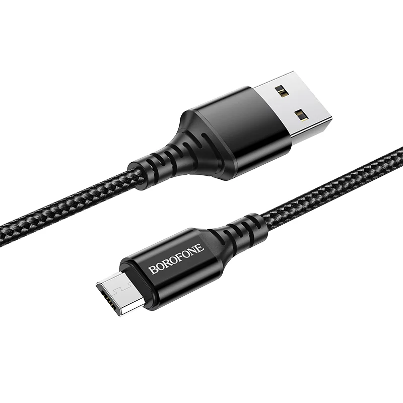 Լիցքավորման Լար Micro-USB BOROFONE BX54-Սև 2