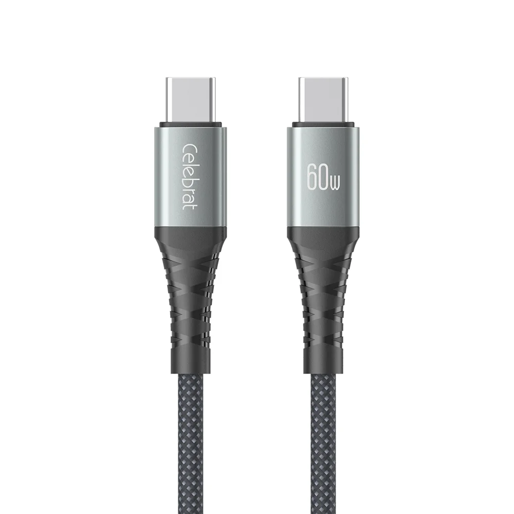 CELEBRAT USB CB-40 TYPE-C TO TYPE-C Սև 2