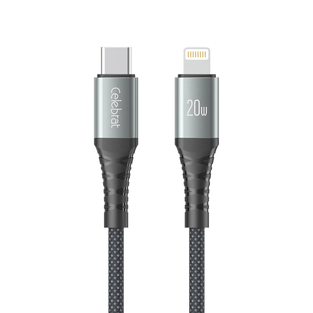 CELEBRAT USB CB-41 TYPE-C TO IOS Սև 2