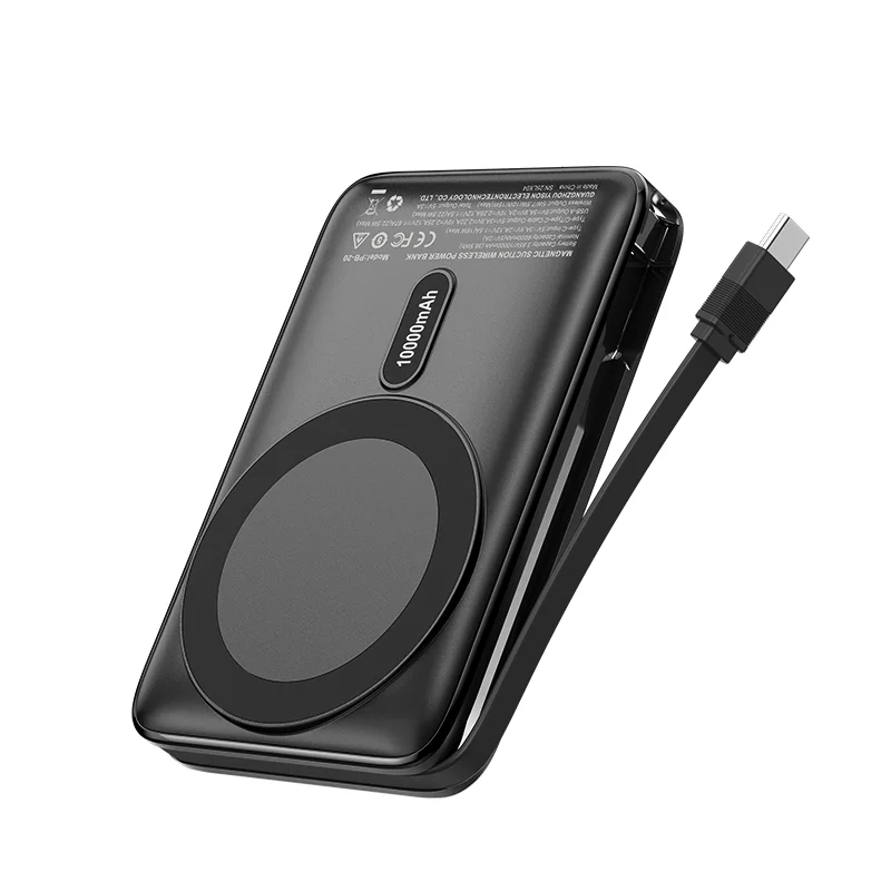CELEBRAT POWERBANK PB-20 MAGNETIC 10000mah Սև 2