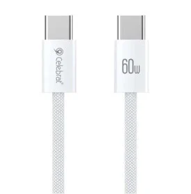 CELEBRAT USB U600 TYPE-C TO TYPE-C Սպիտակ 2