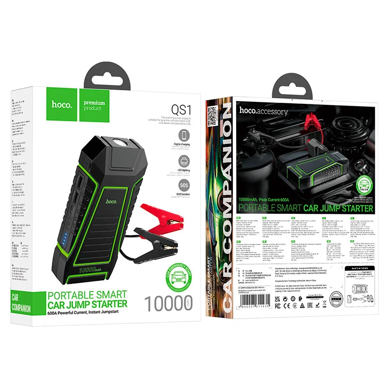 HOCO ՄԵՔԵՆԱՅԻ POWERBANK QS1 10000mAh Սև