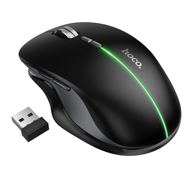 HOCO GM40 Dual-Mode Wireless Mouse (Black) 2