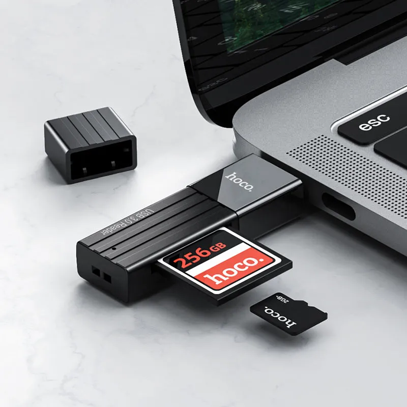 HOCO ՔԱՐՏ ԸՆԹԵՐՑՈՂ ՍԱՐՔ HB20 USB2 Սև 3