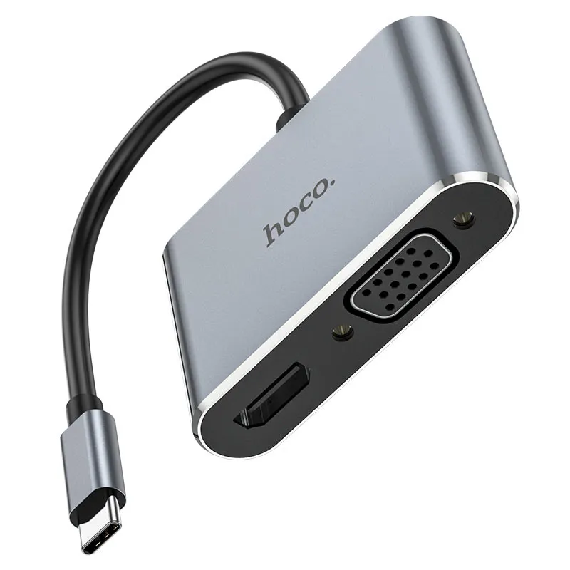HOCO ԿՈՆՎԵՐՏՈՐ HB29 TYPE-C TO HDTV+VGA ՄՈԽՐԱԳՈՒՅՆ 2