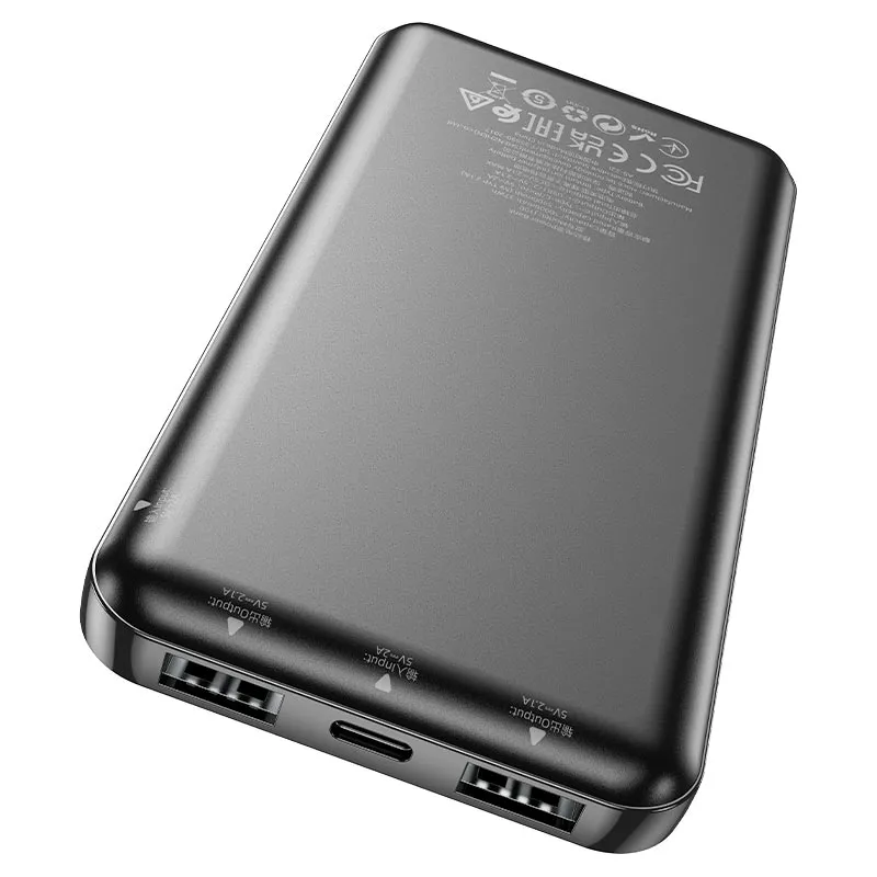 HOCO POWERBANK J100 10000 mAh Սև 3