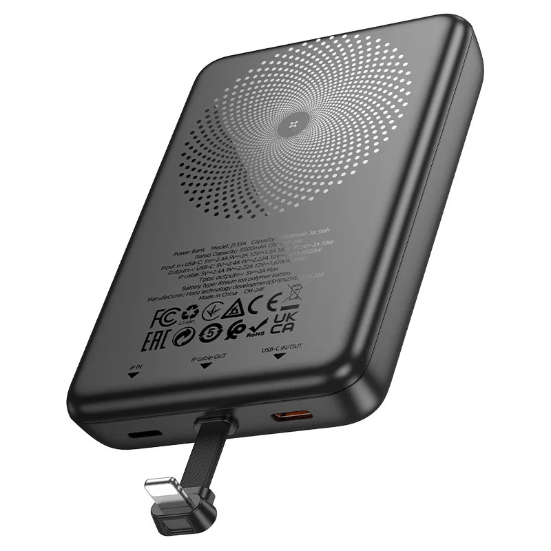 HOCO POWERBANK J133A IOS 10000 mAh Սև 2